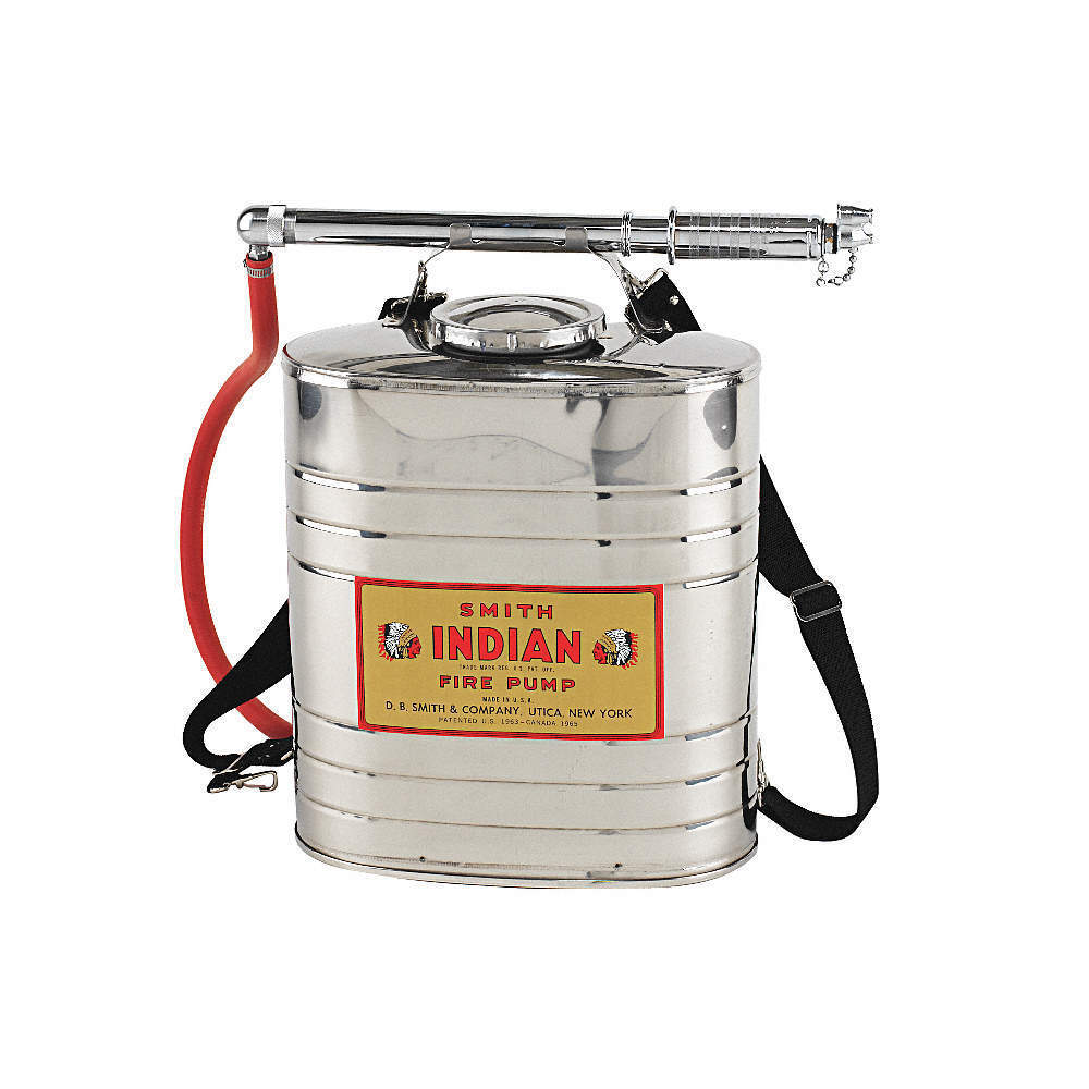 INDIAN 179015-17 Wildland Pump,5 gal,Carrying Tank,SS 3EJT4