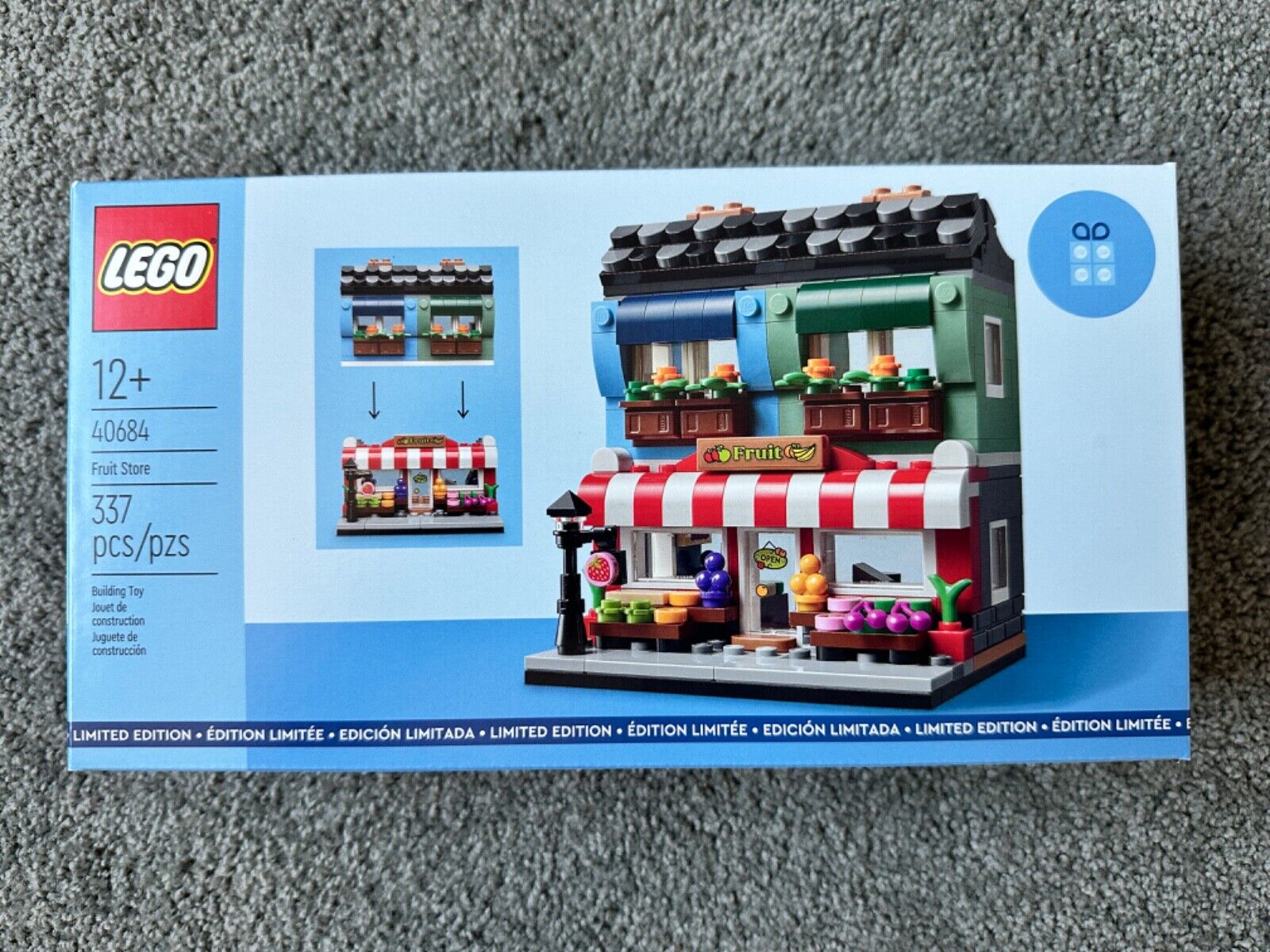 LEGO (40684) 🍎 🍌🍋Fruit Store 🍓🍒🍇 | NEW |  LIMITED EDITION |  