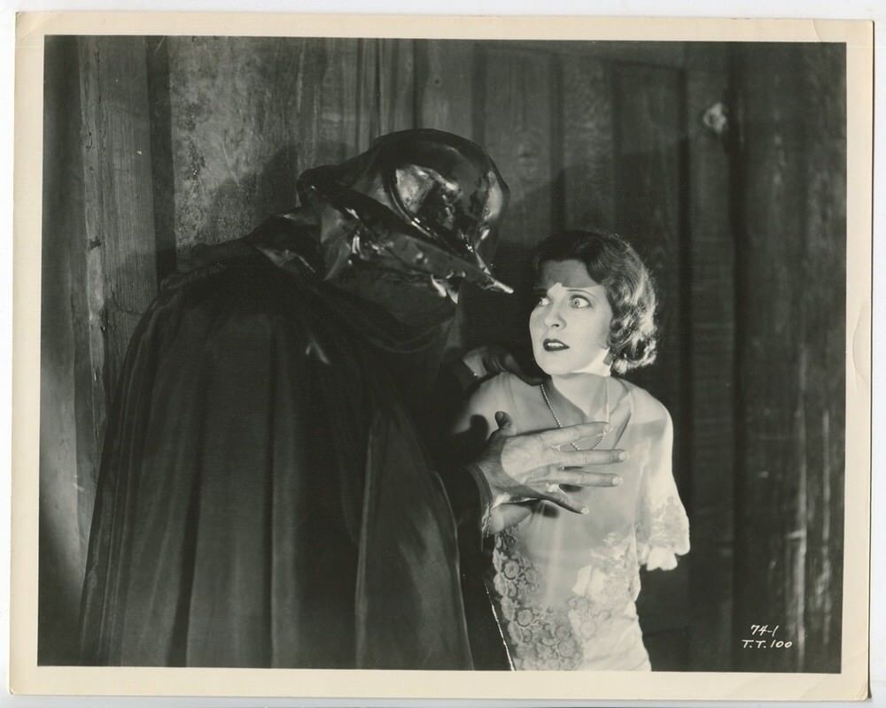 The Terror 1928 Original Photo May McAvoy Pre-Code Horror Slasher Film J2231