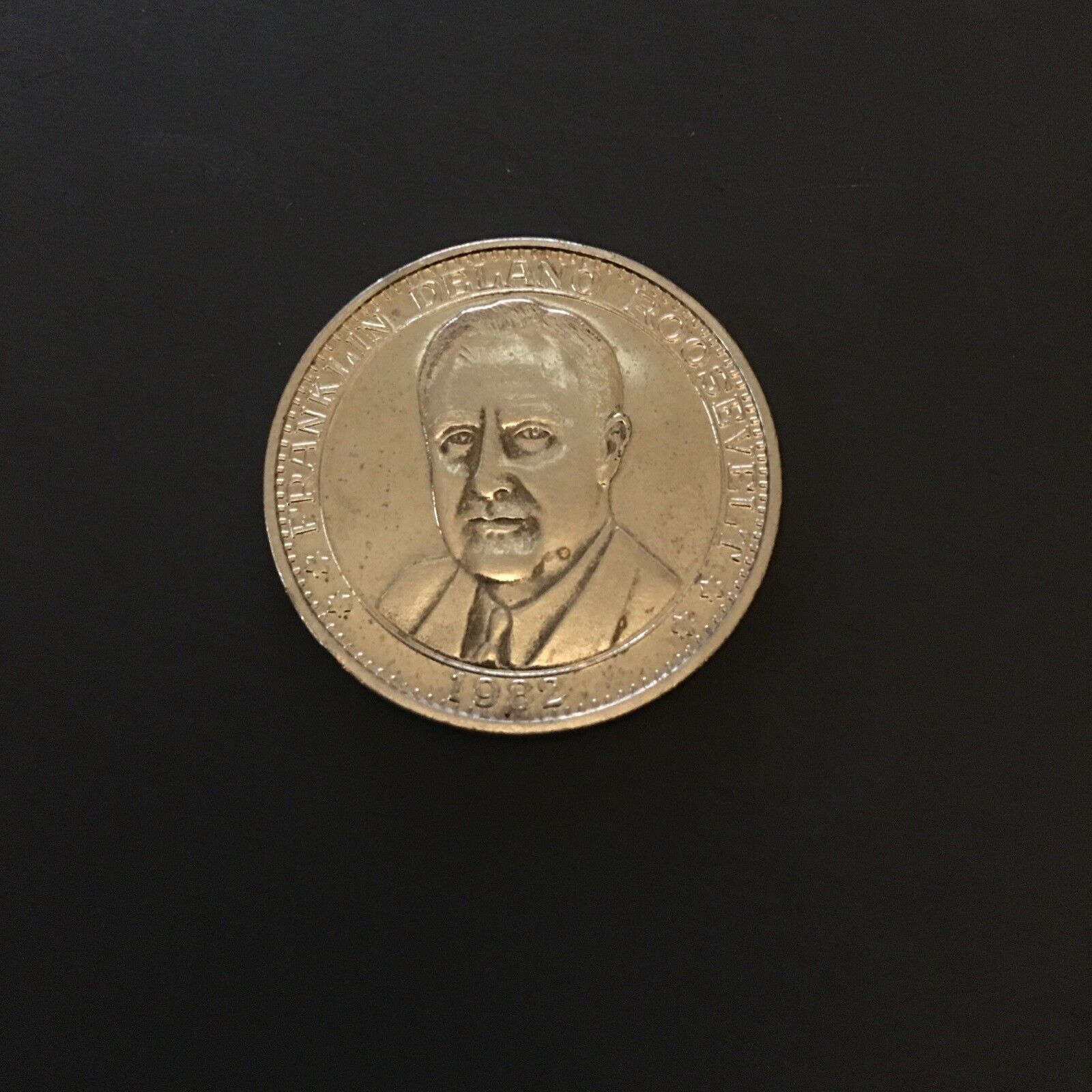 1982 Franklin Delano Roosevelt 100th Anniversary Coin