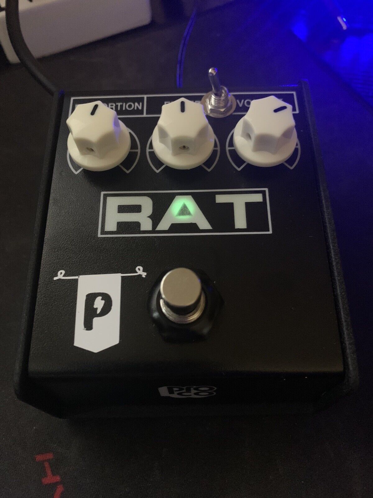 ProCo Rat Mod Service. Send Me Your Pedal  18v & 3 Way Clipping Switch