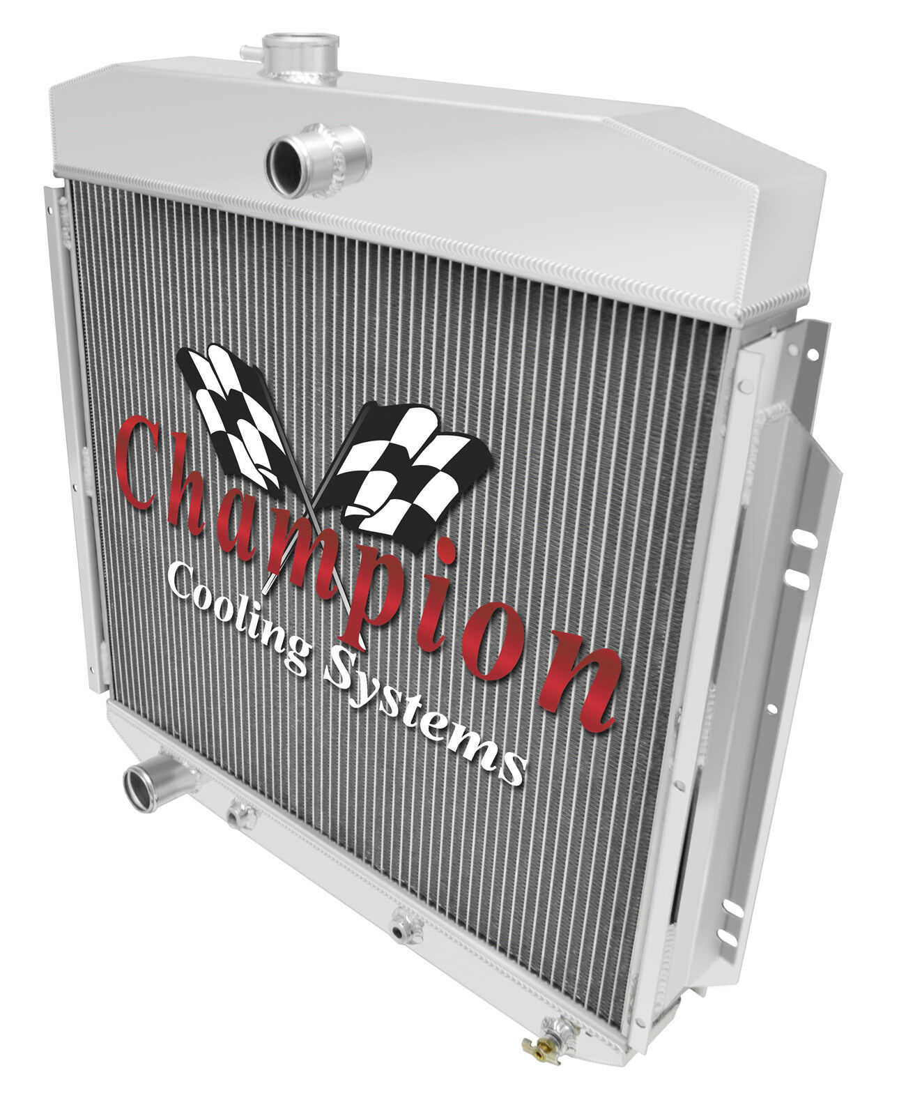 4 Row Western Champion Radiator for 1957 1958 1959 1960 Ford F-100