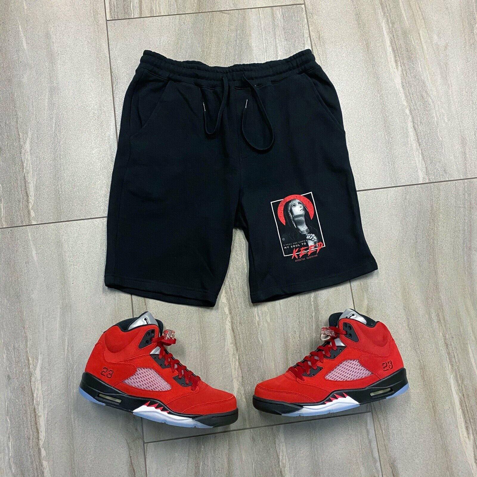 Shorts to match Air Jordan Retro 5 Raging Bulls. Soul Shorts 