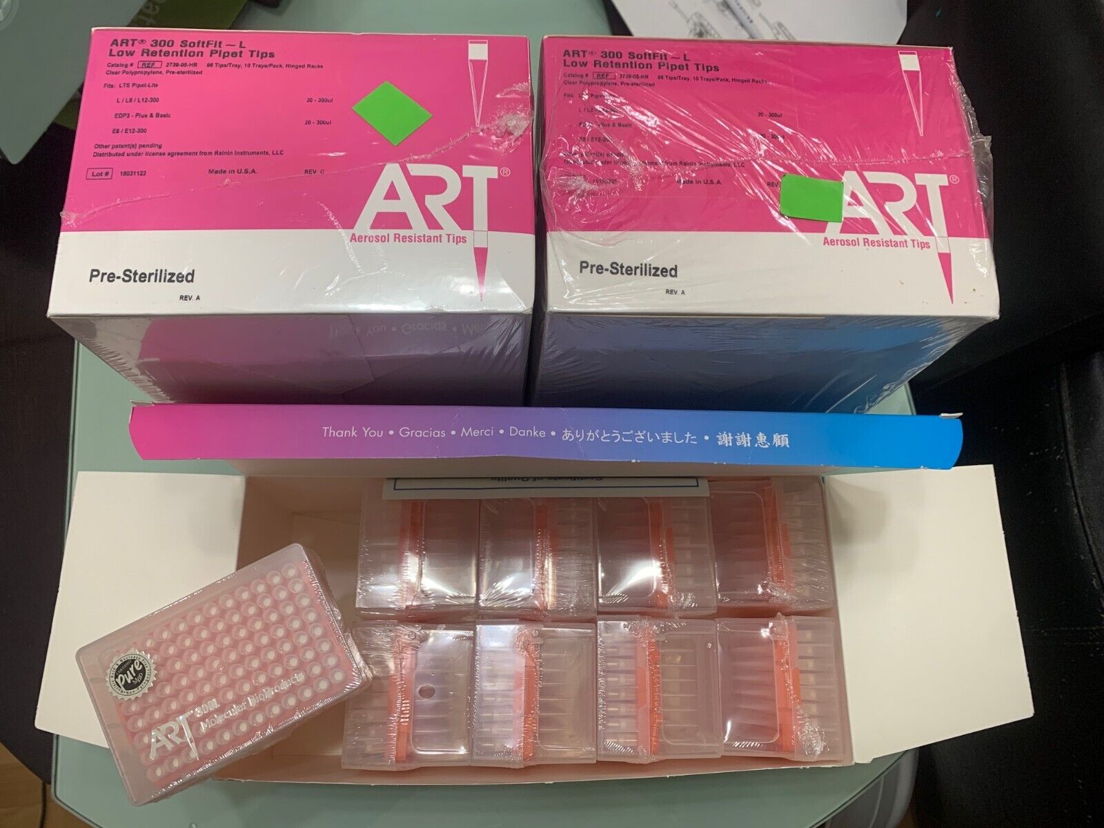 2739-05-HR ART 300µL LTS SoftFit-L Sterile Pipette Tips (29 New Boxes Must Go)