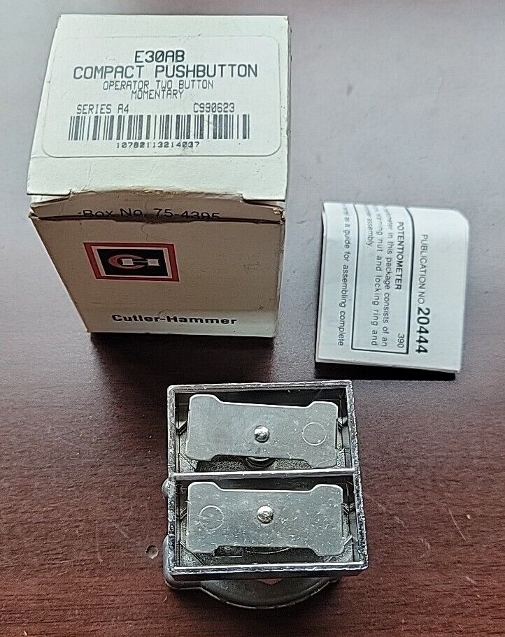 Cutler Hammer E30AB Compact Push Button