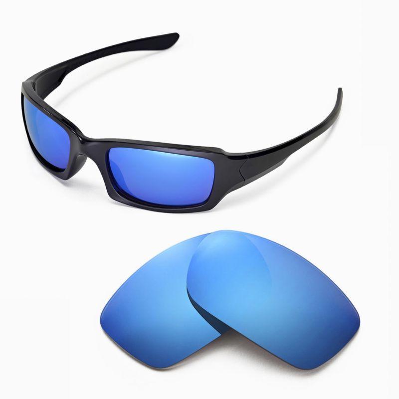 Walleva Replacement Lenses for Oakley Fives Squared Sunglasses -Multiple Options