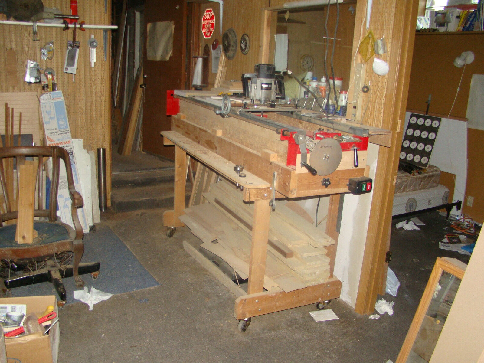 Legacy Ornamental Mill - Lathe with Porter-Cable Plunge Router PLUS