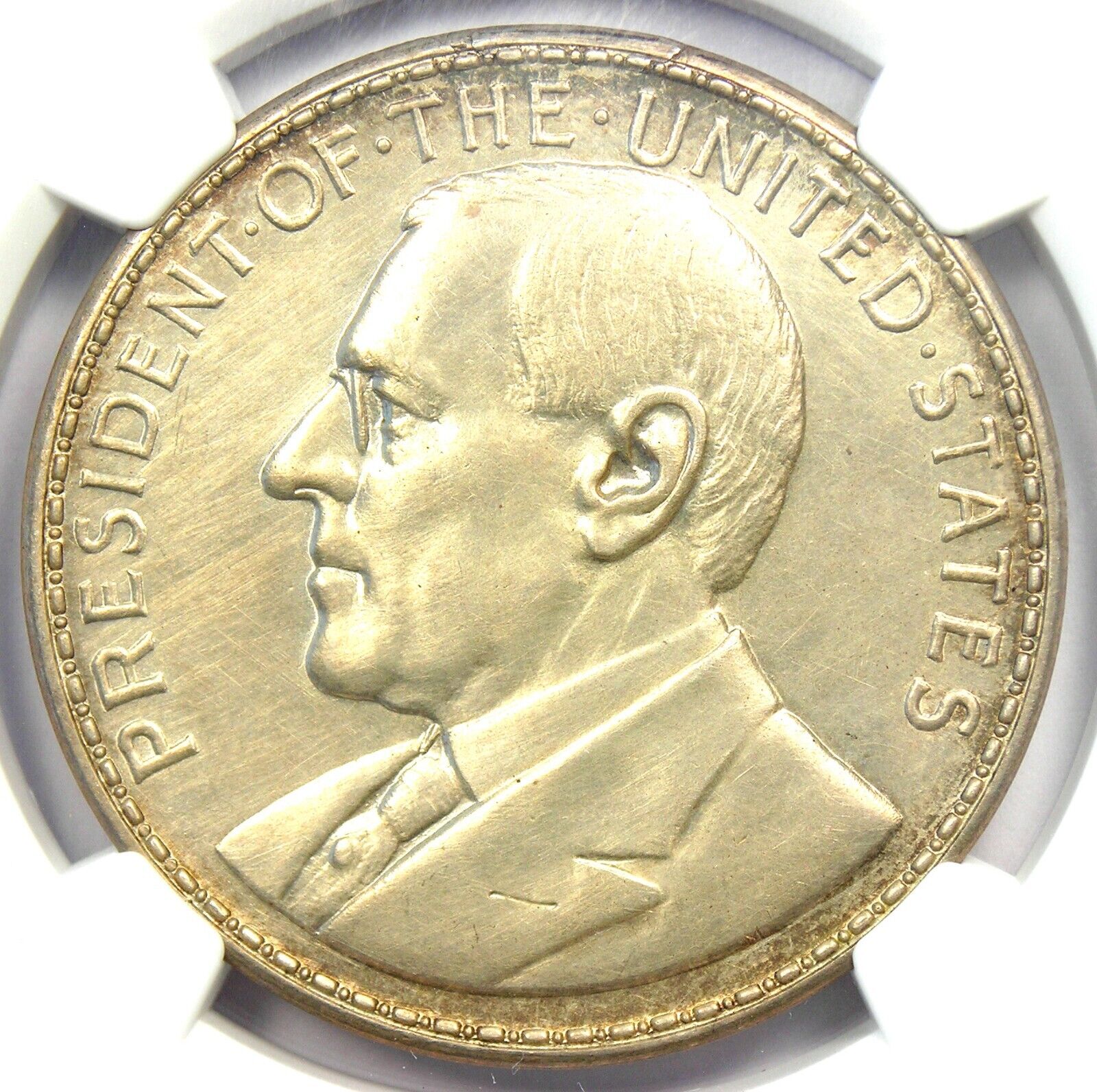 1920 Wilson Dollar Manila Mint So-Called Dollar SC$1 HK-449 - NGC AU Details