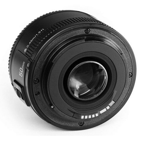 50mm 1.8 EF AF MF Prime Lens for Canon T8I 850D 90D T7I T6 T6I T5I T4I 7D 6D 5D 