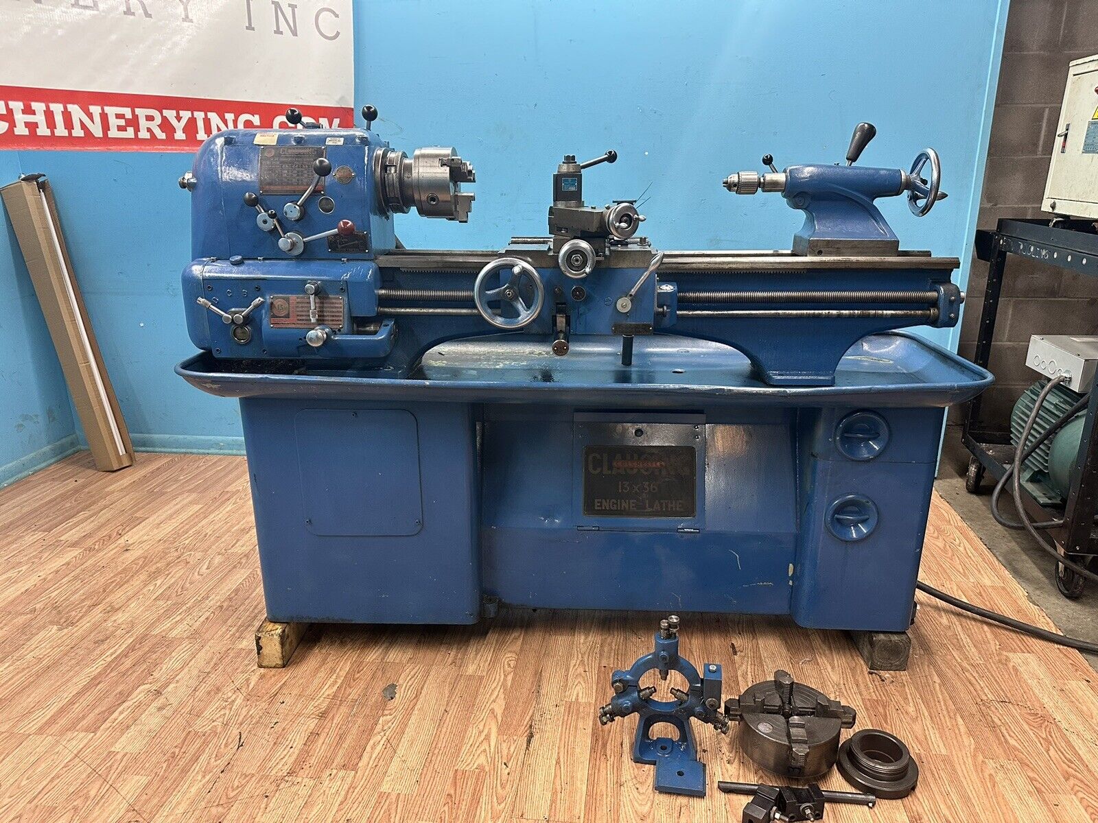 Clausing colchester 13” x 36” Lathe