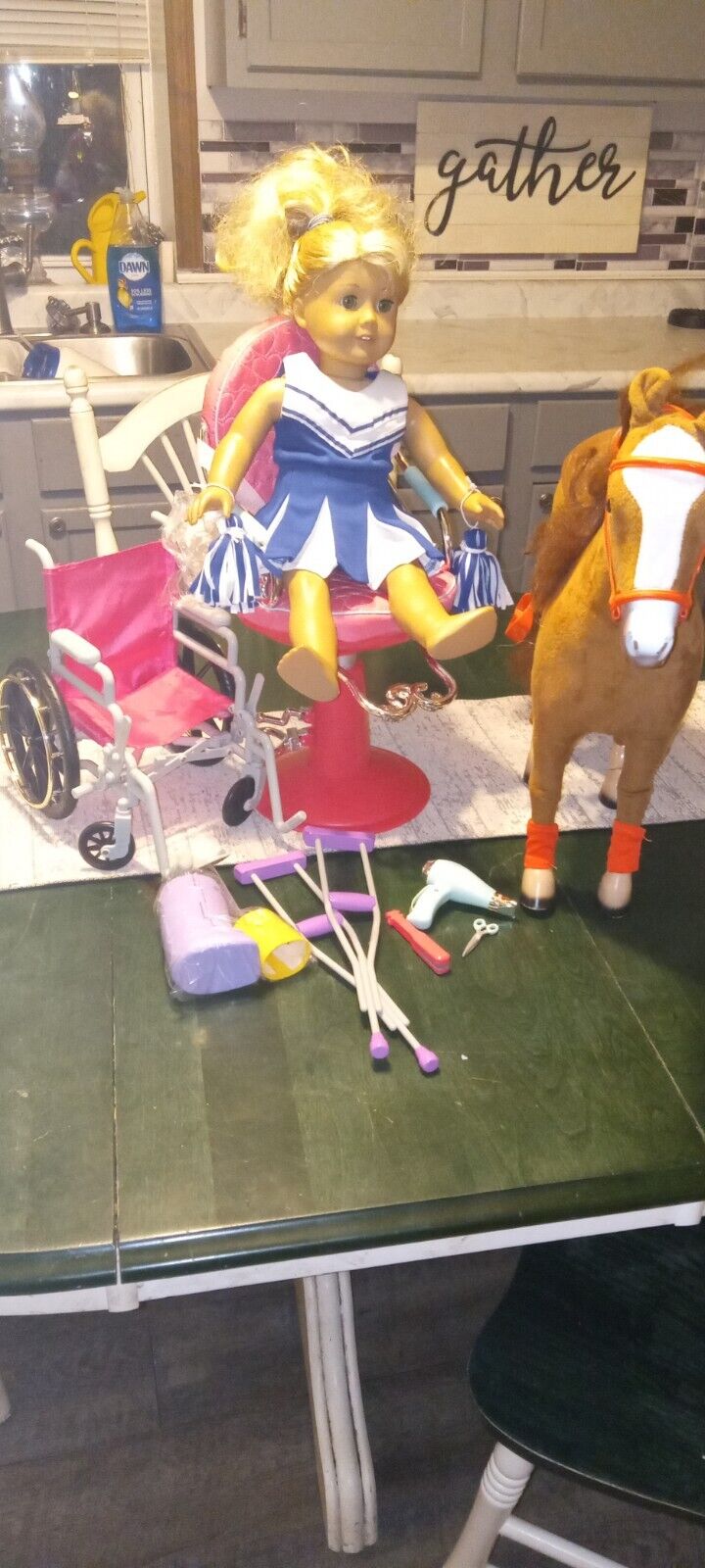 American Girl  Kailey And Accessories  Lot Reduced To $ 55.00