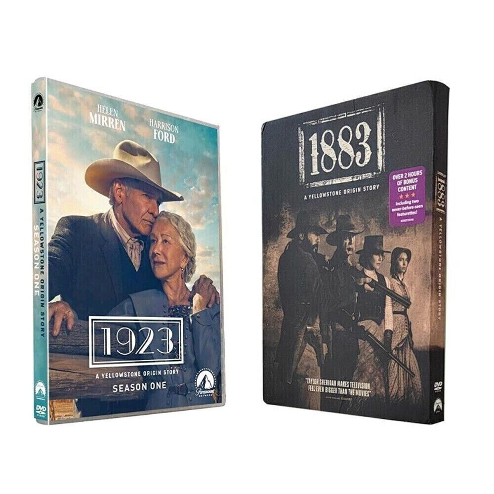 Yellowstone Origin Story 1883 + 1923 ( DVD 7-disc Box Set ) 