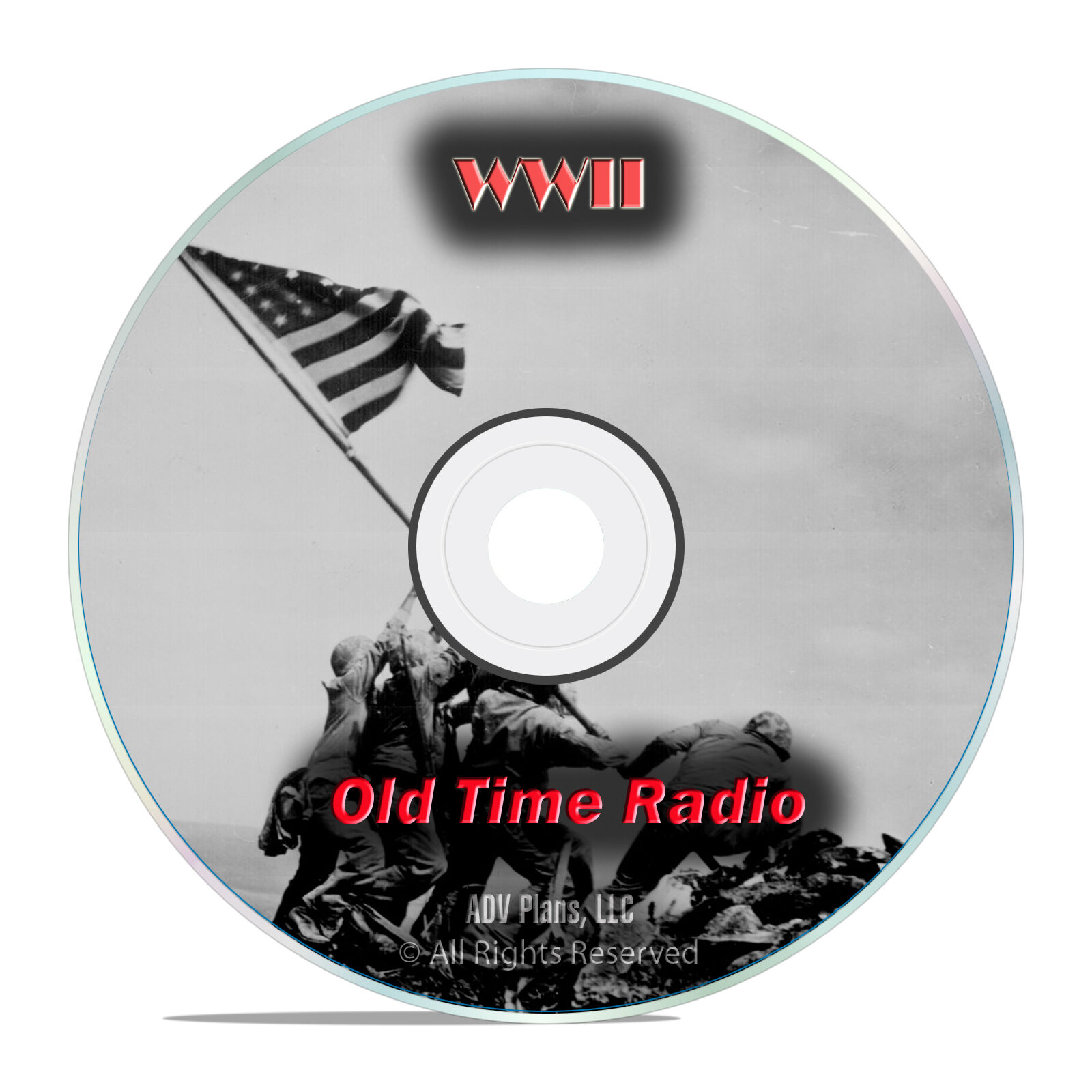 World War II, WWII, Era Radio Broadcasts, 1,171 Classic Shows, OTR, DVD CD G03