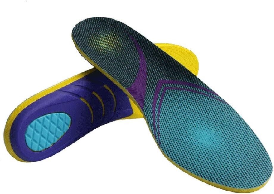 Comfort Double Air-Pillo Shoe Insoles Mens Women Work Sports Active