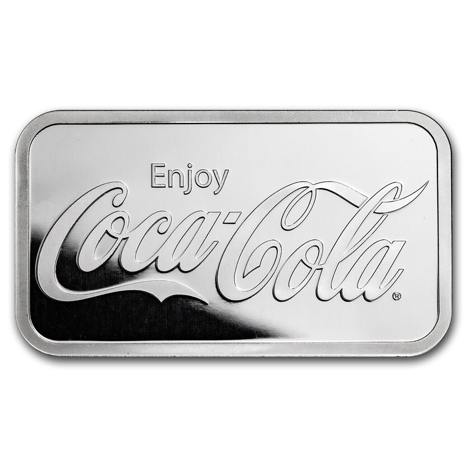 Coca-Cola® 5 oz .999 Pure Silver Bar