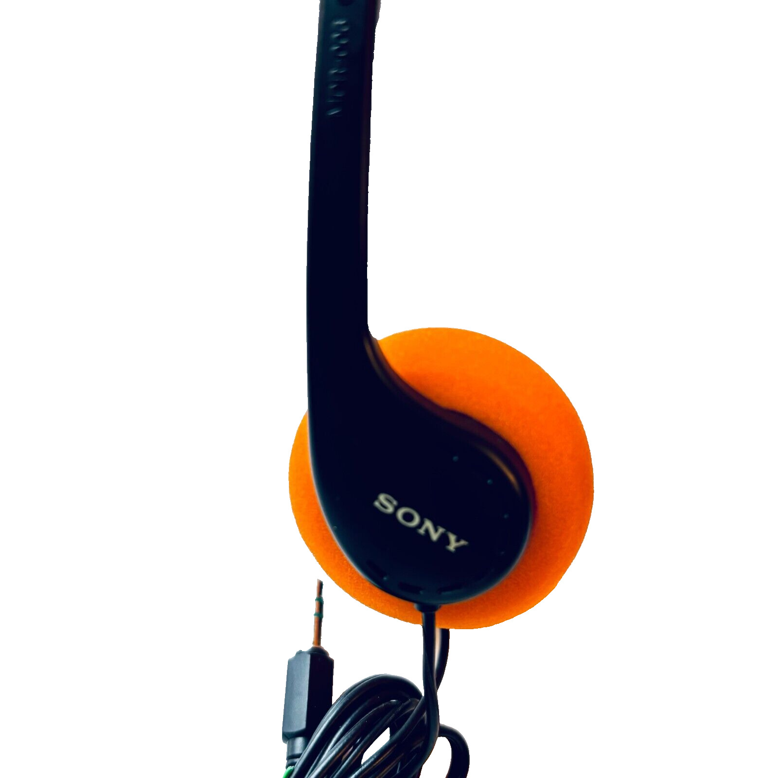 SONY MDR-006 Walkman Lightweight Headphones w/Orange Pads - Guardians Of Galaxy