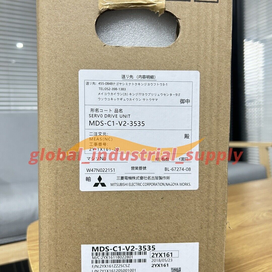 New In Box MITSUBISHI MDS-C1-V2-3535 MDSC1V23535 Servo Drive