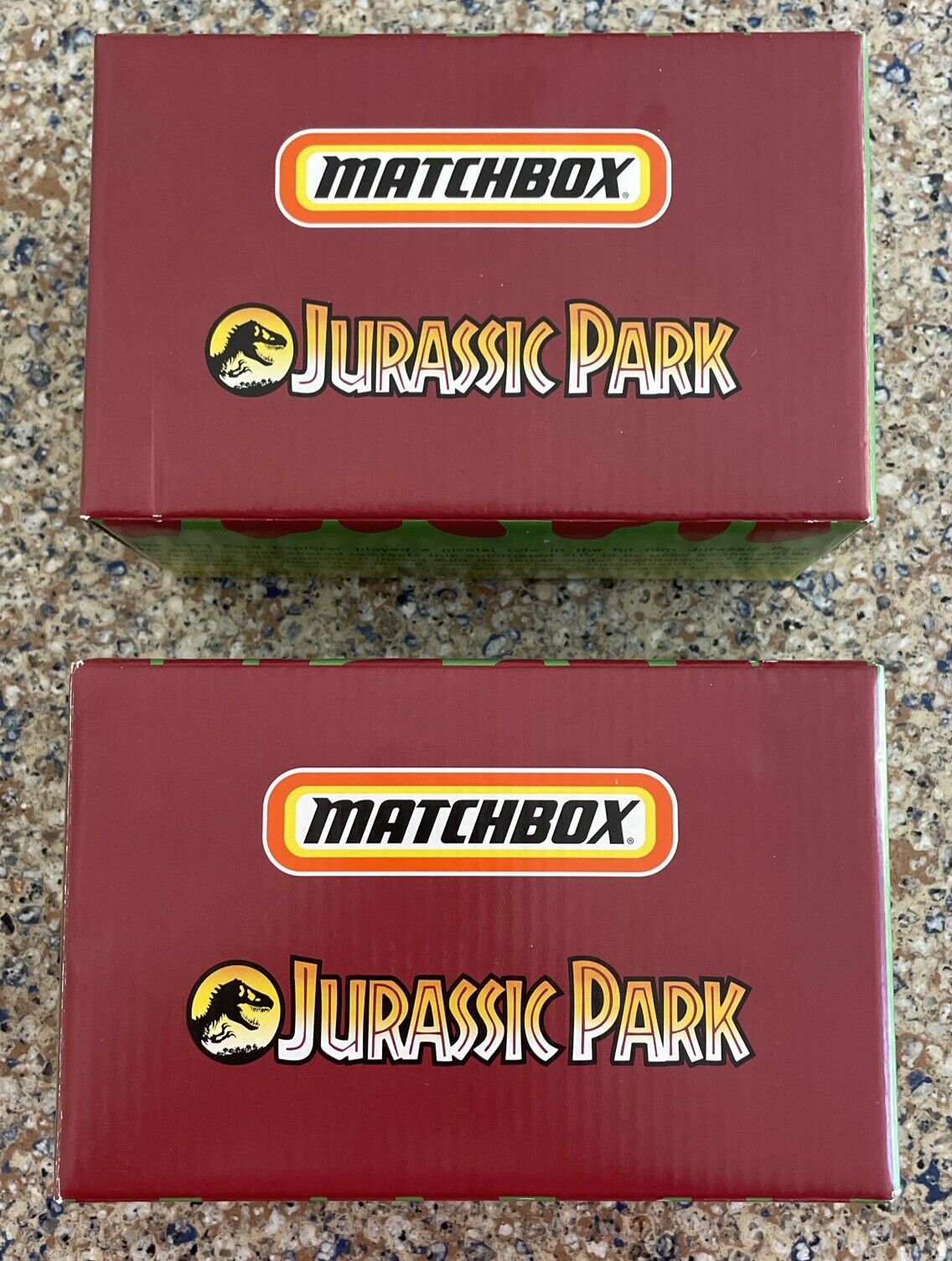 Matchbox Jurassic Park 1993 Ford Explorer Mattel Creations 2022 Lot Of 2