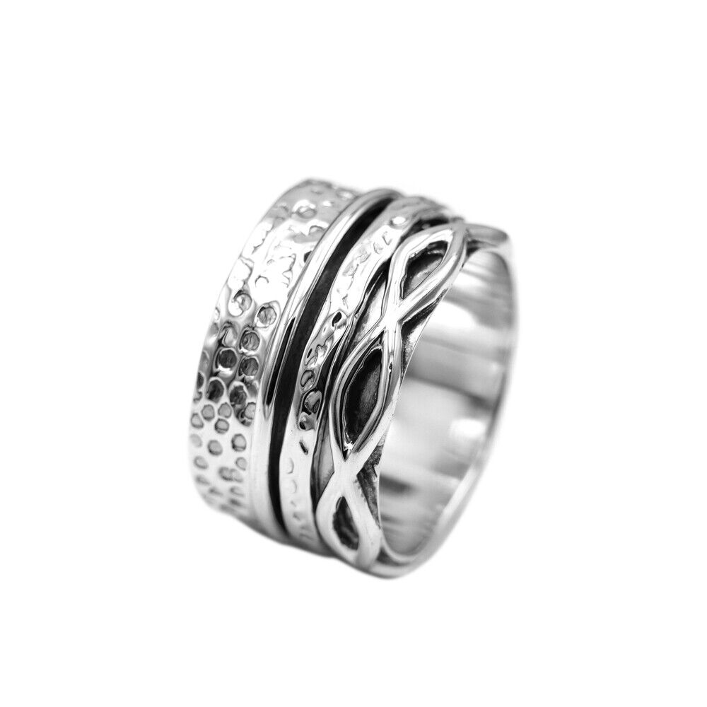Spinner Ring ,925 Sterling Silver  Thumb Ring ,Available At Wholesale Price Rate