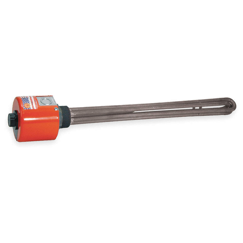 TEMPCO TSP02227 Screw Plug Immersion Heater,750W,120V 2VYR3
