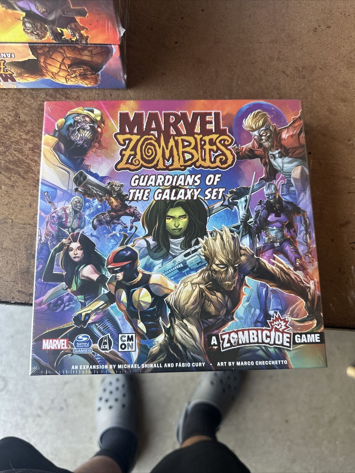 Marvel Zombies Guardians of the Galaxy Expansion Set Kickstarter Edition New