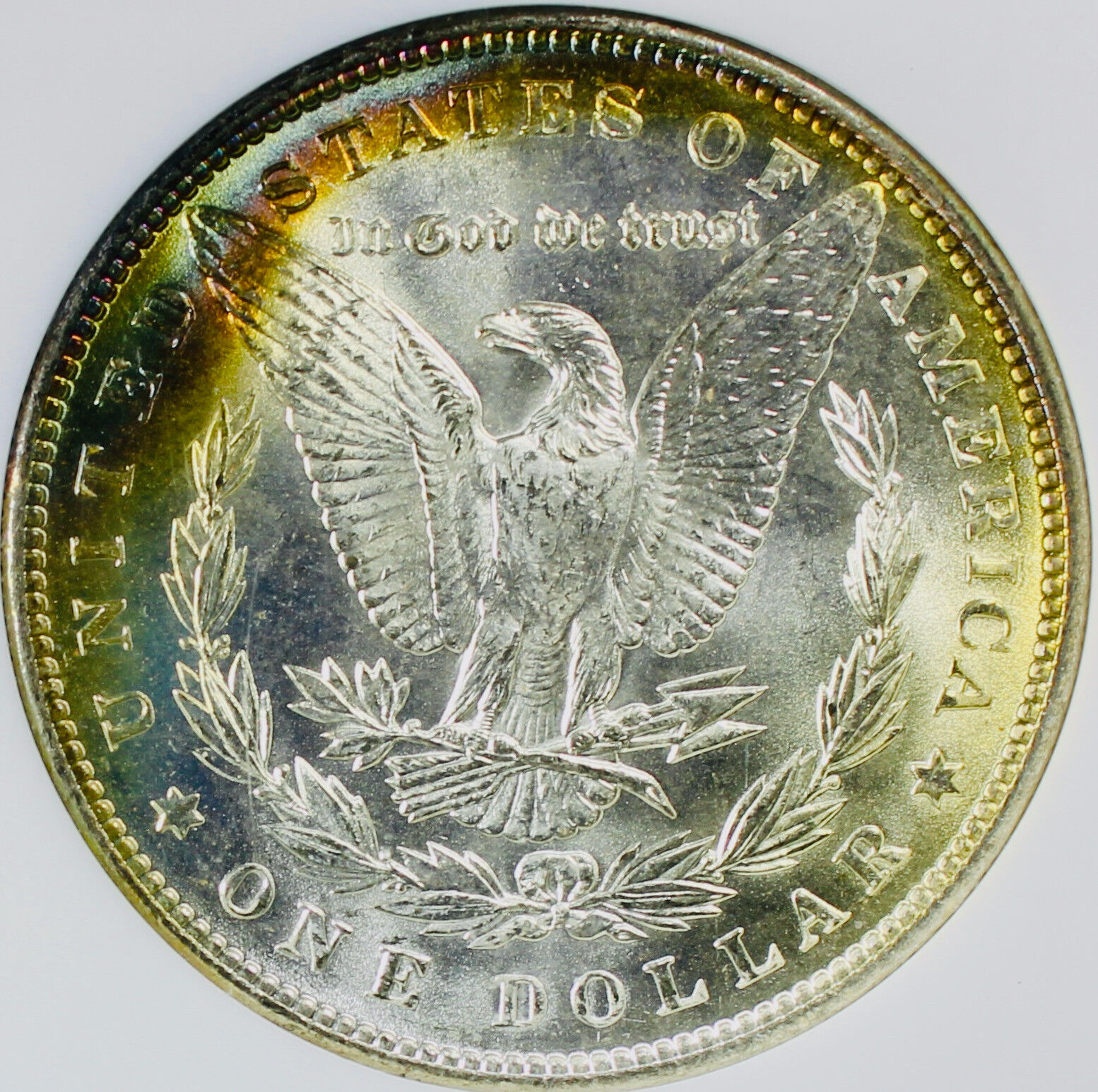 1886 Morgan Silver Dollar - NGC MS-64 ** - Binion Collection Star