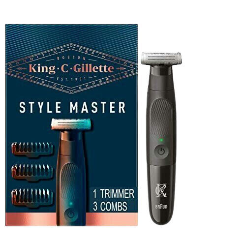 Gillette King C Style Master Trimmer Set - Black - BRAND NEW