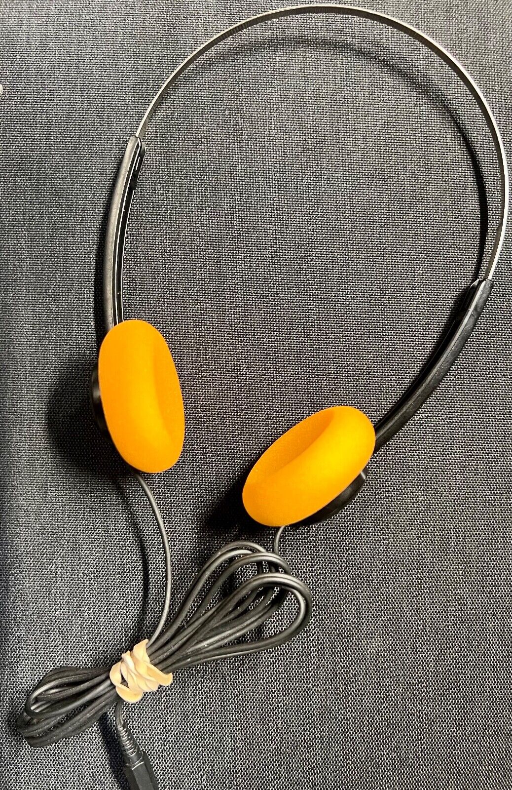 Sony MDR-10 headphones, with new orange ear pads