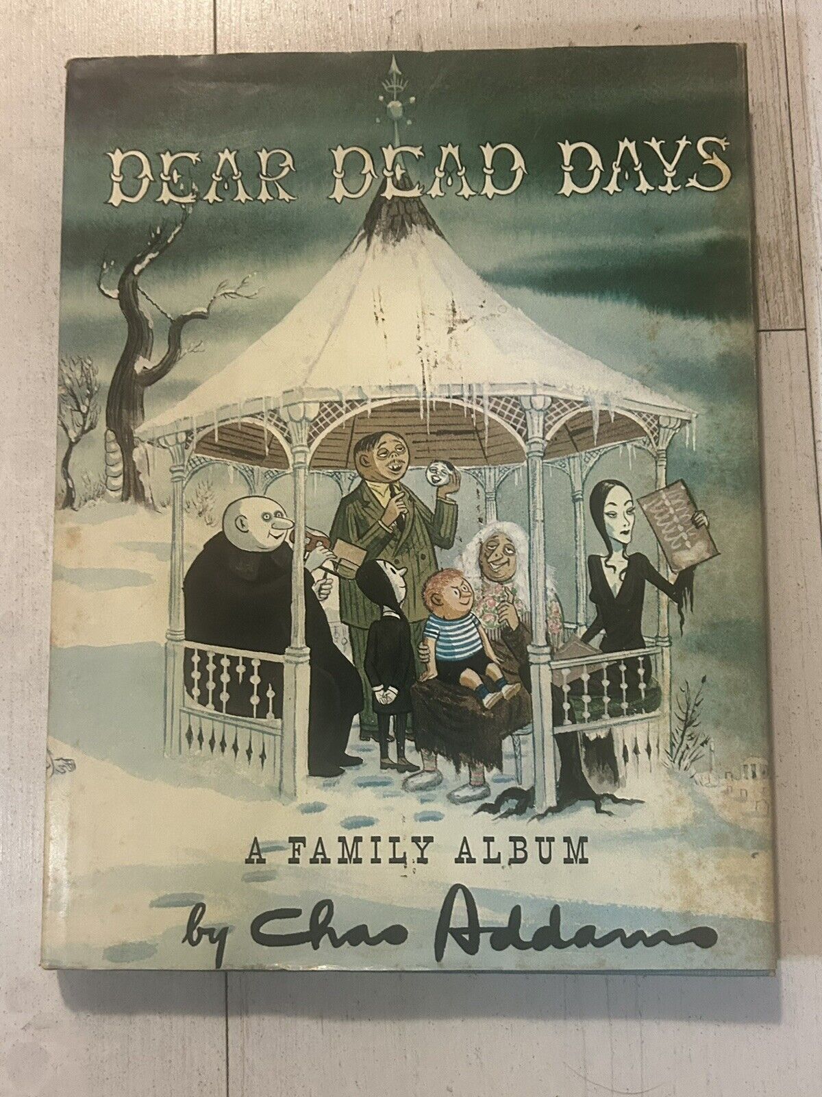 Dear Dead Days a Family Album Chas Addams Vintage 1959 Hardcover Comic Art Book