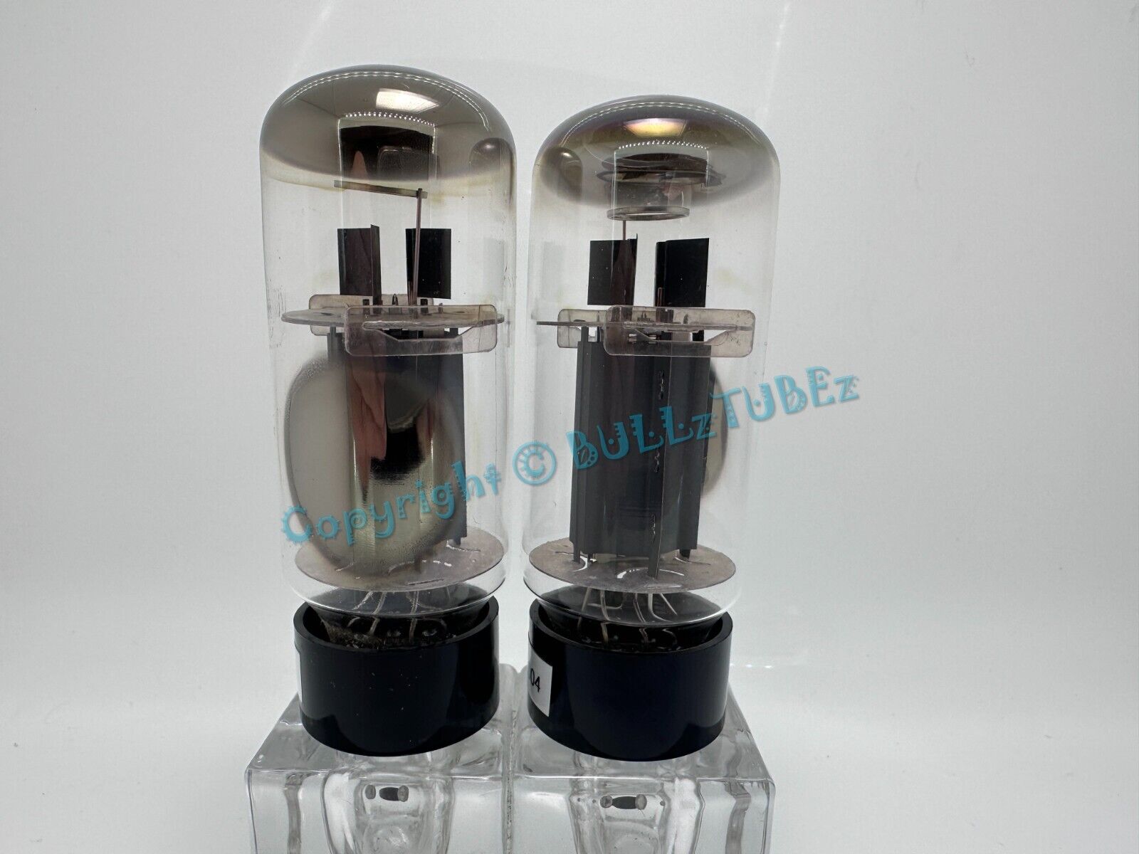 RCA 7027A Beam Power Tubes (Pair) TESTS NOS - PLATINUM MATCHED on AT1000