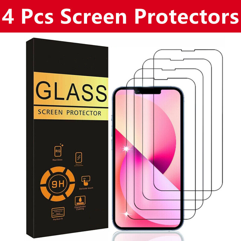 Wholesale LOT Tempered Glass Screen Protector for iPhone 15 Pro Max 14 13 12 11