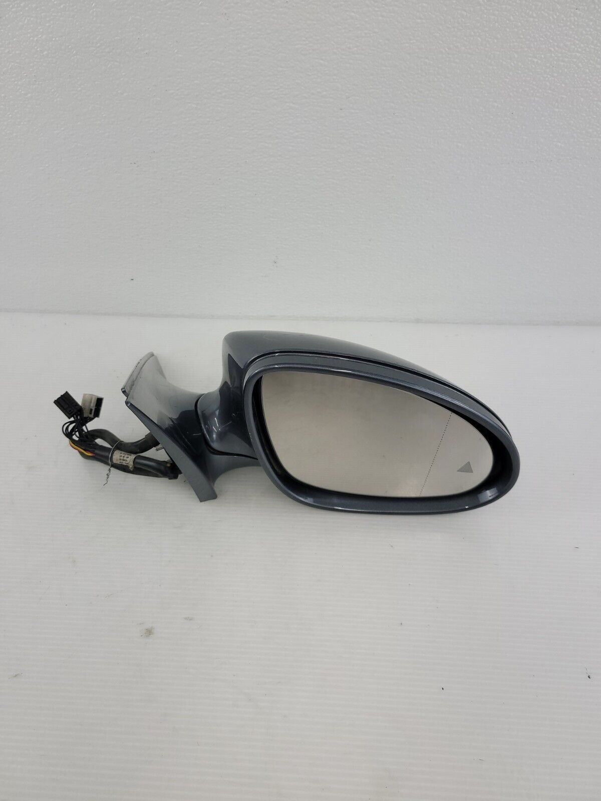07-09 MERCEDES W221 S550  FRONT RIGHT SIDE MIRROR ASSAMBLY EURO GLASS GRAY OEM