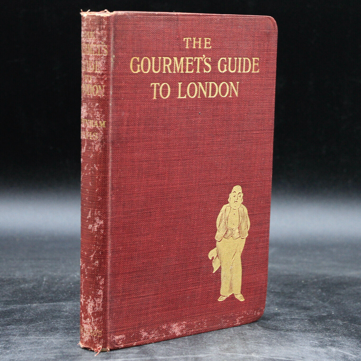 1914 antique THE GOURMET\'S GUIDE TO LONDON restaurants CAFES escoffier CLUBS