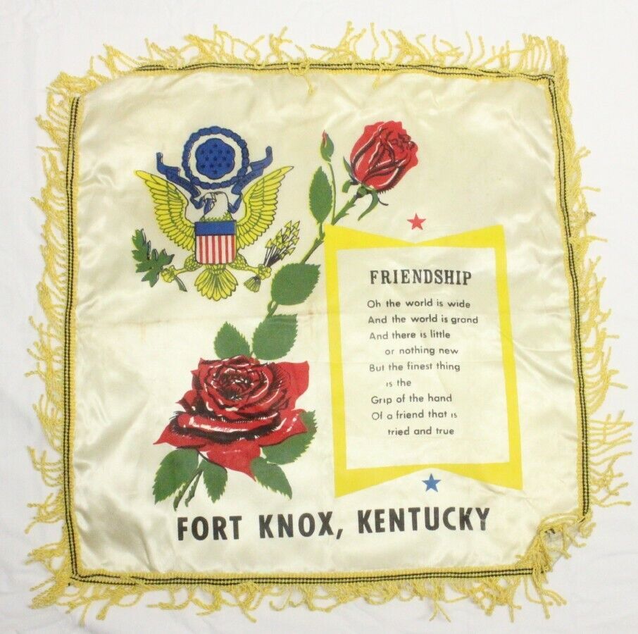 Home Front:  Pillow Cover - Fort Knox, Kentucky