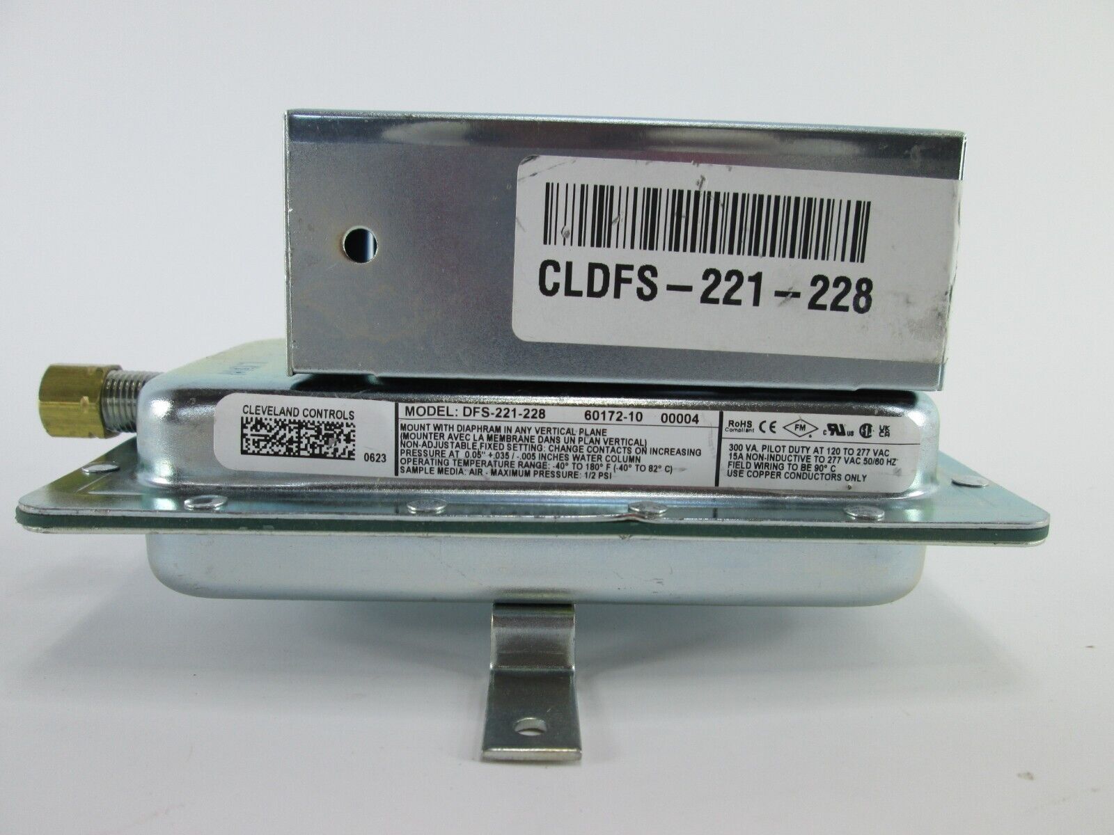 Cleveland Controls - DFS-221-228 - Air Flow Pressure Switch - 46520546