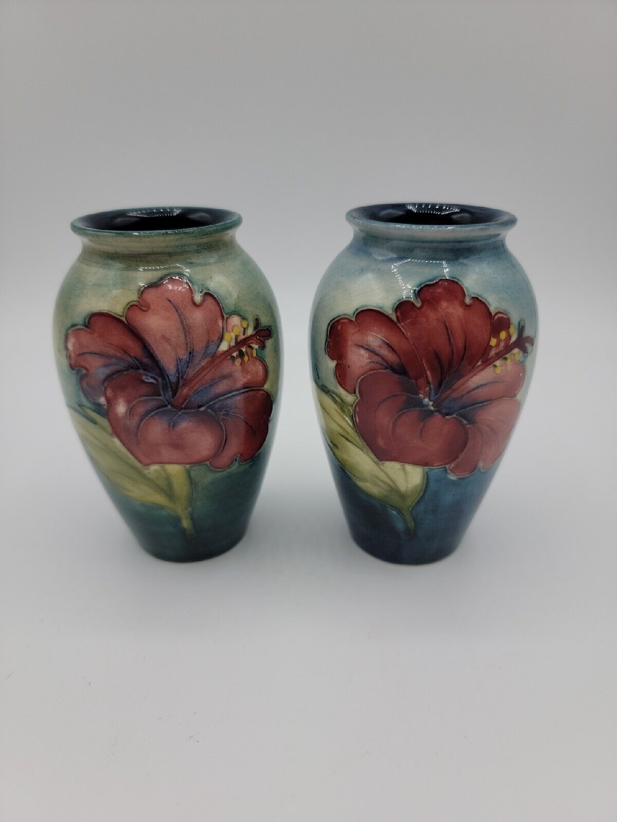 Pair Of William Moorcraft Vases
