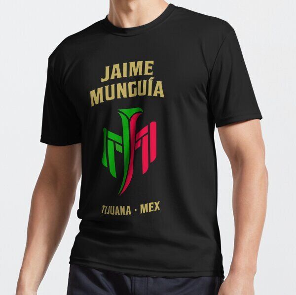 New Jaime Munguia Tijuana Mexico COLOR FLAG T Shirt S-5XL - MADE IN USA