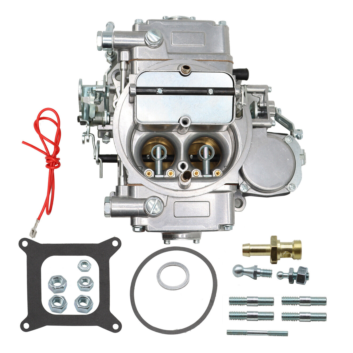 4 Barrel Carburetor 600 CFM Manual Choke Fit For Holley 0-1850S 4160 New