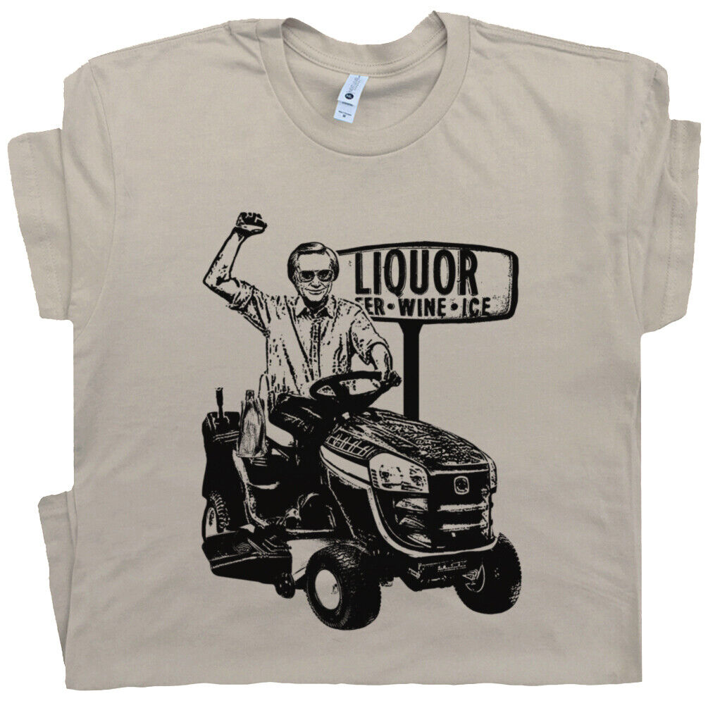 George Jones T Shirt Funny T Shirt Lawn Mower Cool Vintage Tractor Country Music