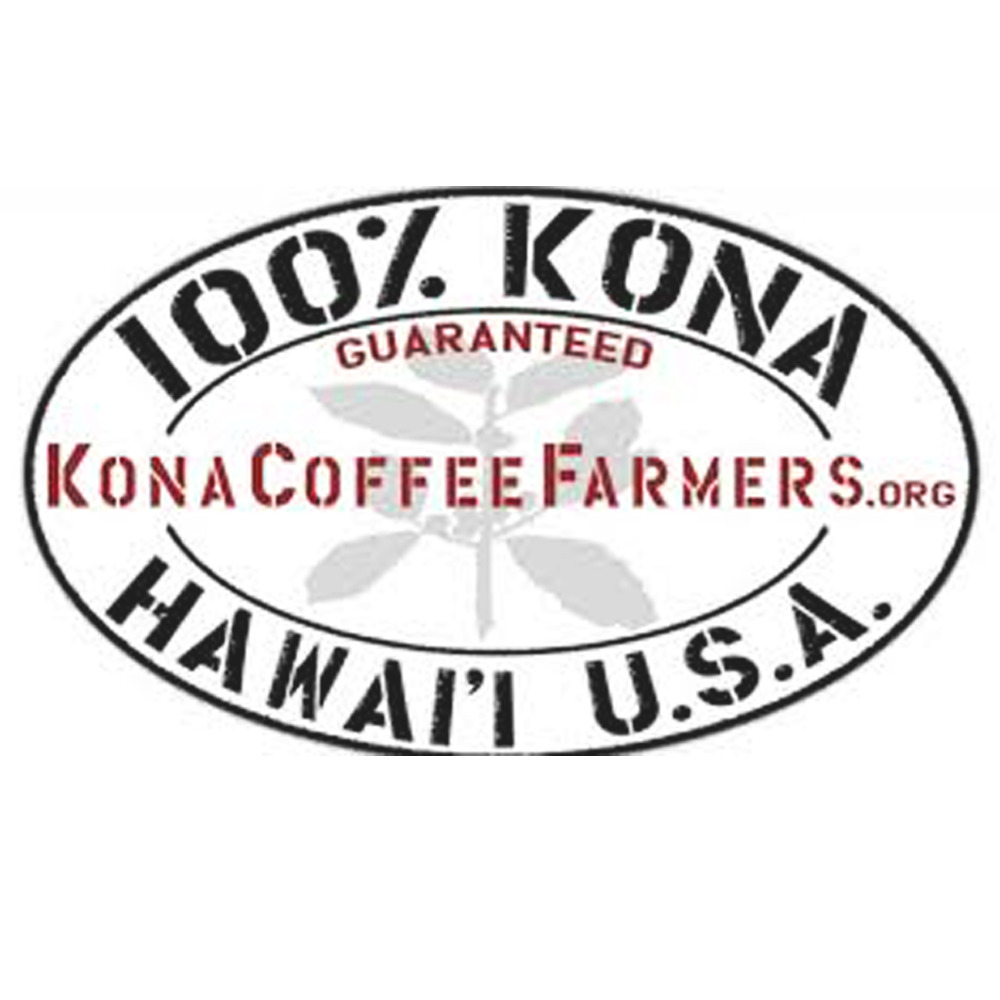 100% HAWAIIAN / KONA COFFEE BEANS MEDIUM ROASTED 2 / 12 POUNDS