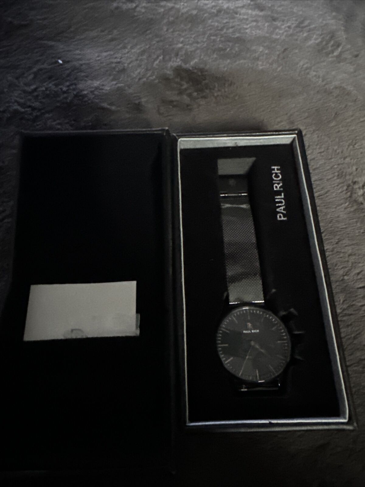Paul Rich Watch PR19-M Graphite 40MM NEW IN BOX WITH ACCESSORIES