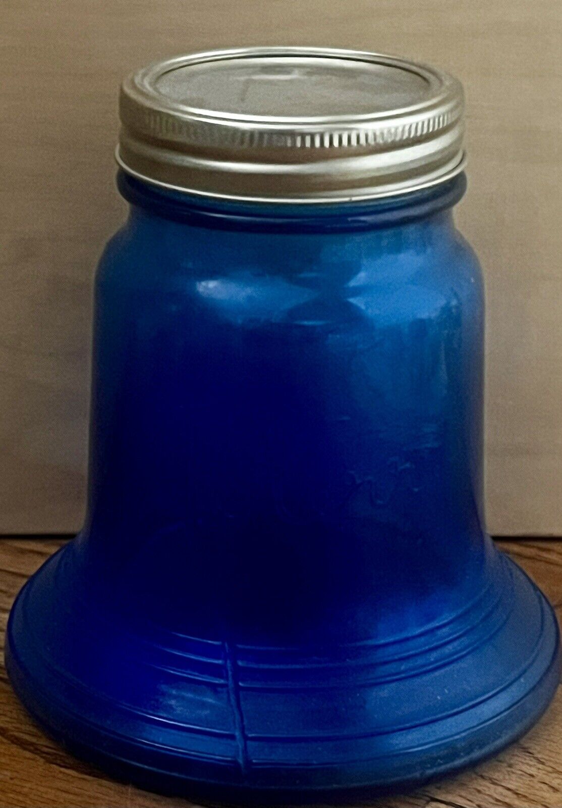 1976 Vintage Very Rare Kerr Liberty Bell Patriotic Blue