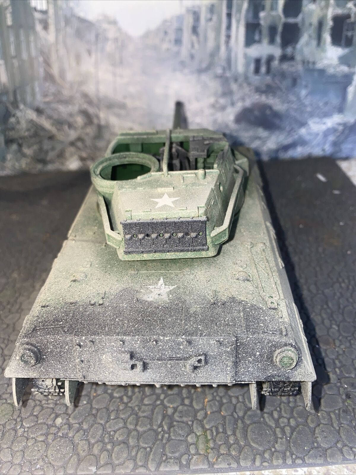 1:32 21st Century Ultimate Soldier USA M18 Hellcat Tank Weathered Paint Interior