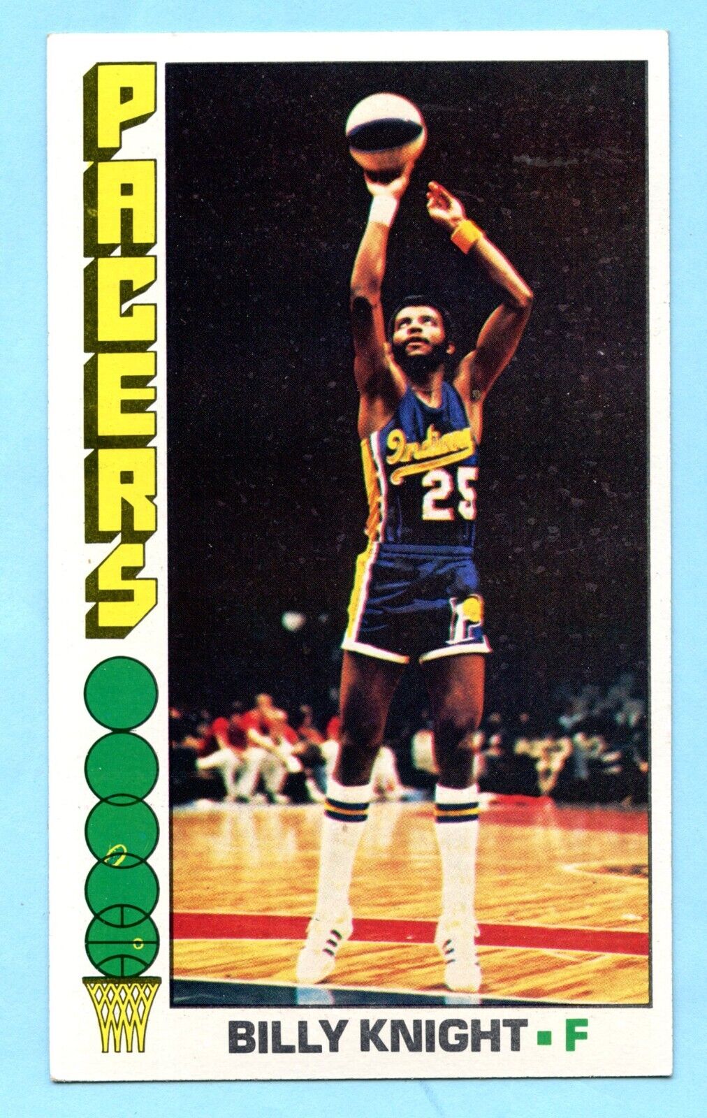 1976-1977 Topps NBA Card #124 Billy Knight Indiana Pacers