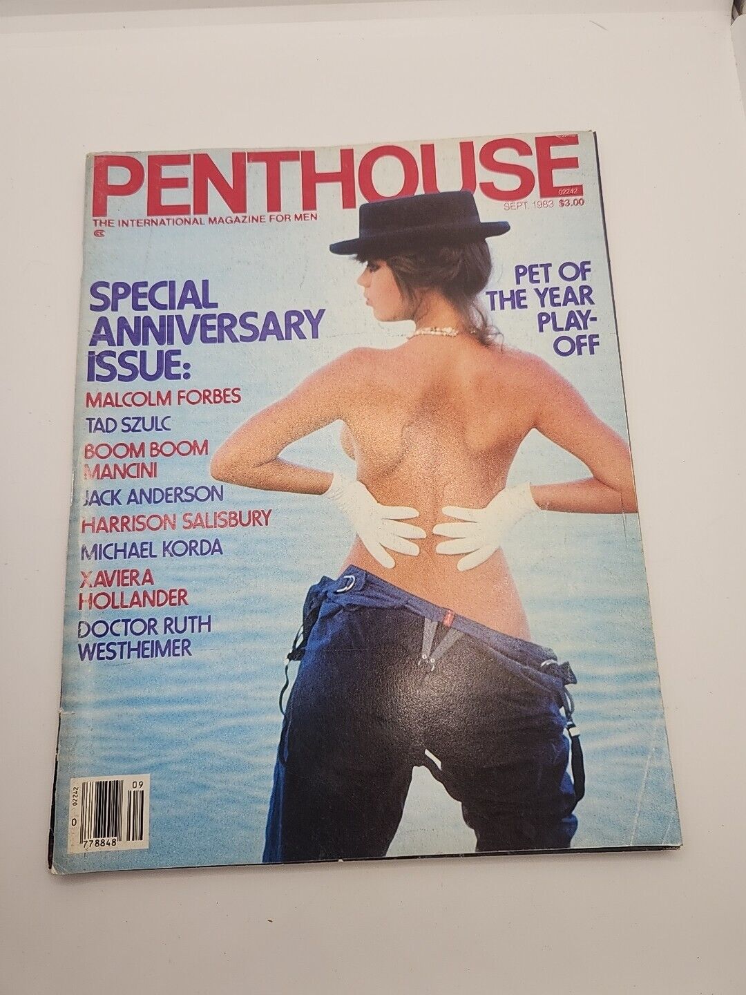 Vintage Penthouse Magazine Sept 1983