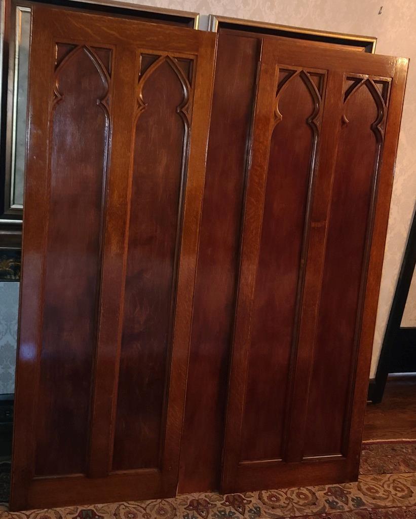 Vintage Solid Wood Decorative Panel - VGC - AMAZING STATURE & DETAIL - GORGEOUS