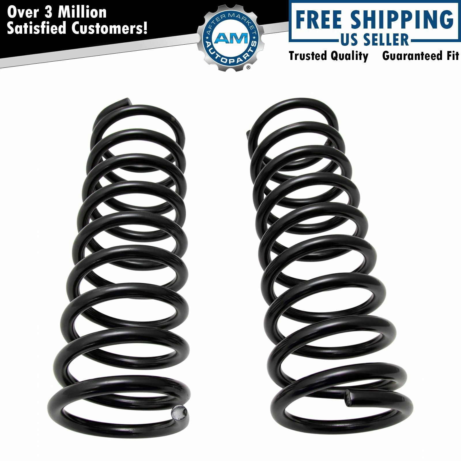 MOOG 80974 Front Suspension Coil Spring Pair Set 2pc for 99-03 Grand Cherokee WJ
