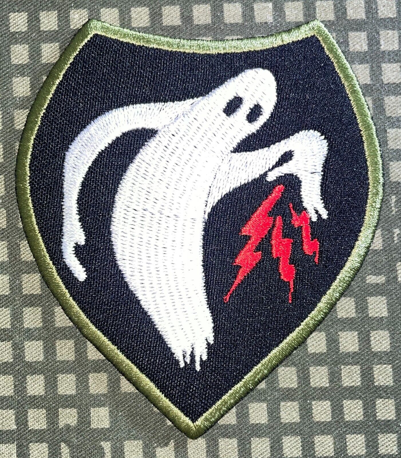 US Army Ghost Army 23rd HQ Special Troops Patch Hook & Iron-On Repro New B872