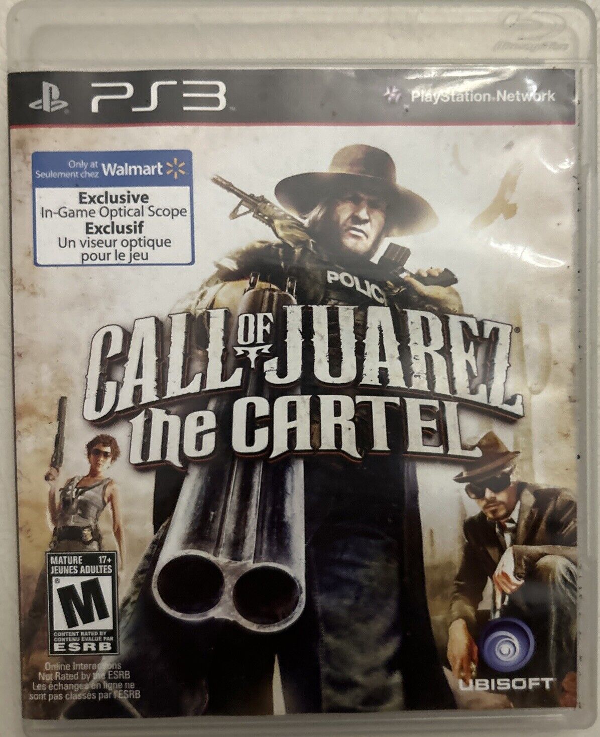 Call of Juarez: The Cartel (Sony PlayStation 3, 2011) Complete In Box / Tested