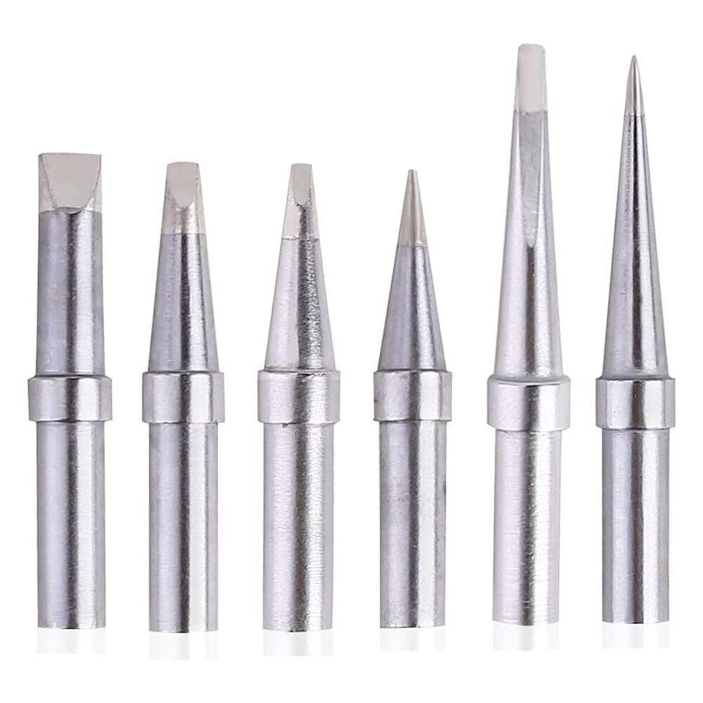 6Pcs Replacement Tips Soldering Iron For Weller WES51/50 WESD51 PES5 USA Stock
